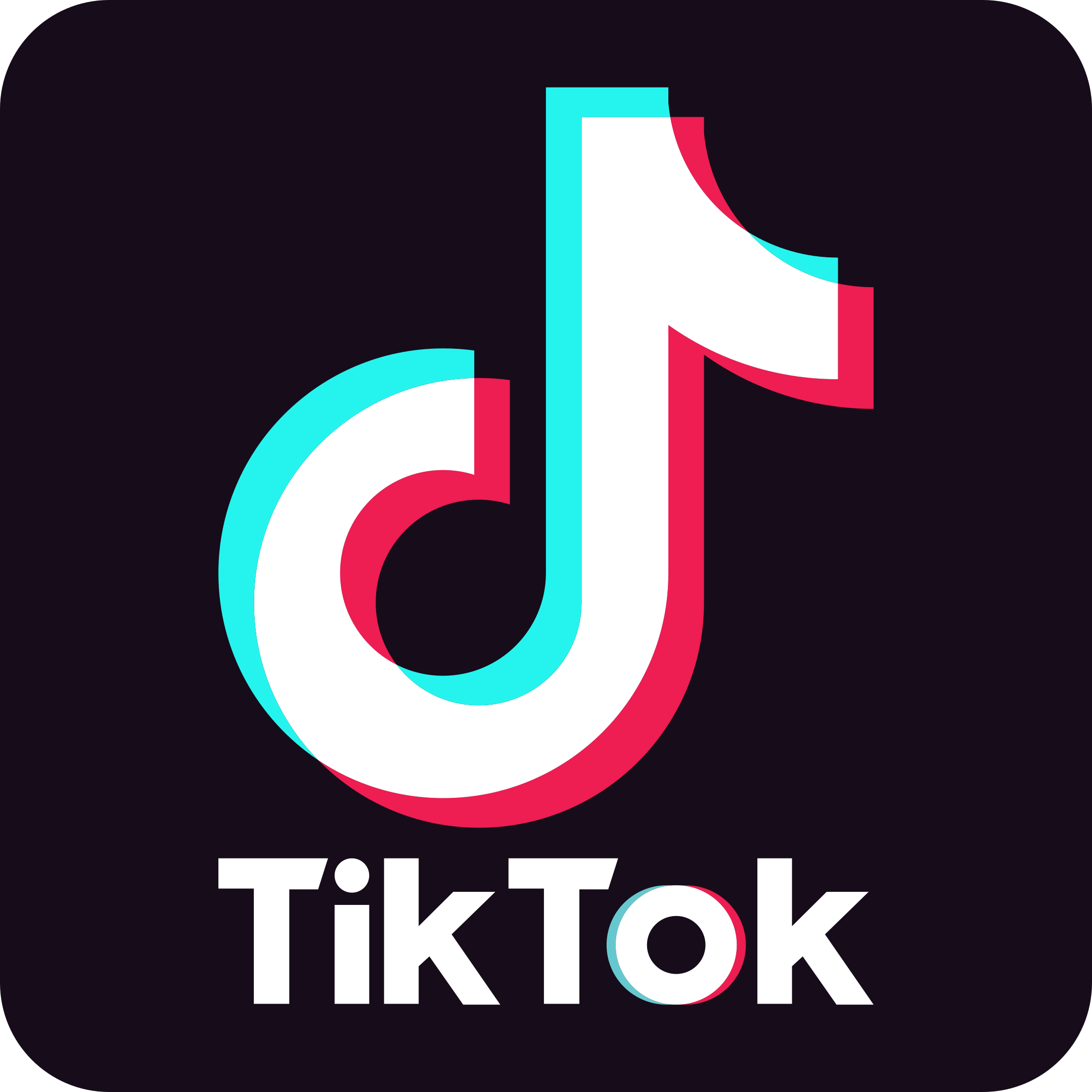 TikTok logo and link to Yorkie Pups TikTok